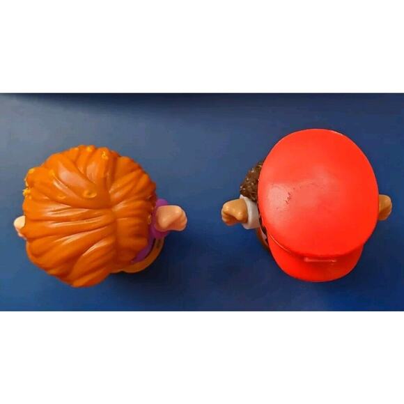 Fisher-Price Little People 2016 Mom 2016 Train Conductor Figures Flaws - Picture 5 of 13